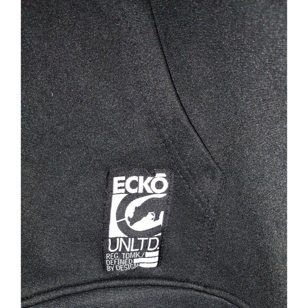 Ecko Unltd Hoodie Men's Large Black NEW with TAGS - Picture 4 of 10